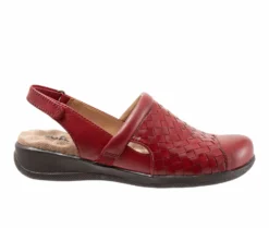 Women's Softwalk Salina Woven Flats