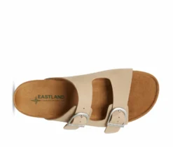 Women's Eastland Cambridge Double Strap & Buckle Slide Footbed Sandals -Fashion Shoes Shop 140936 300388 6