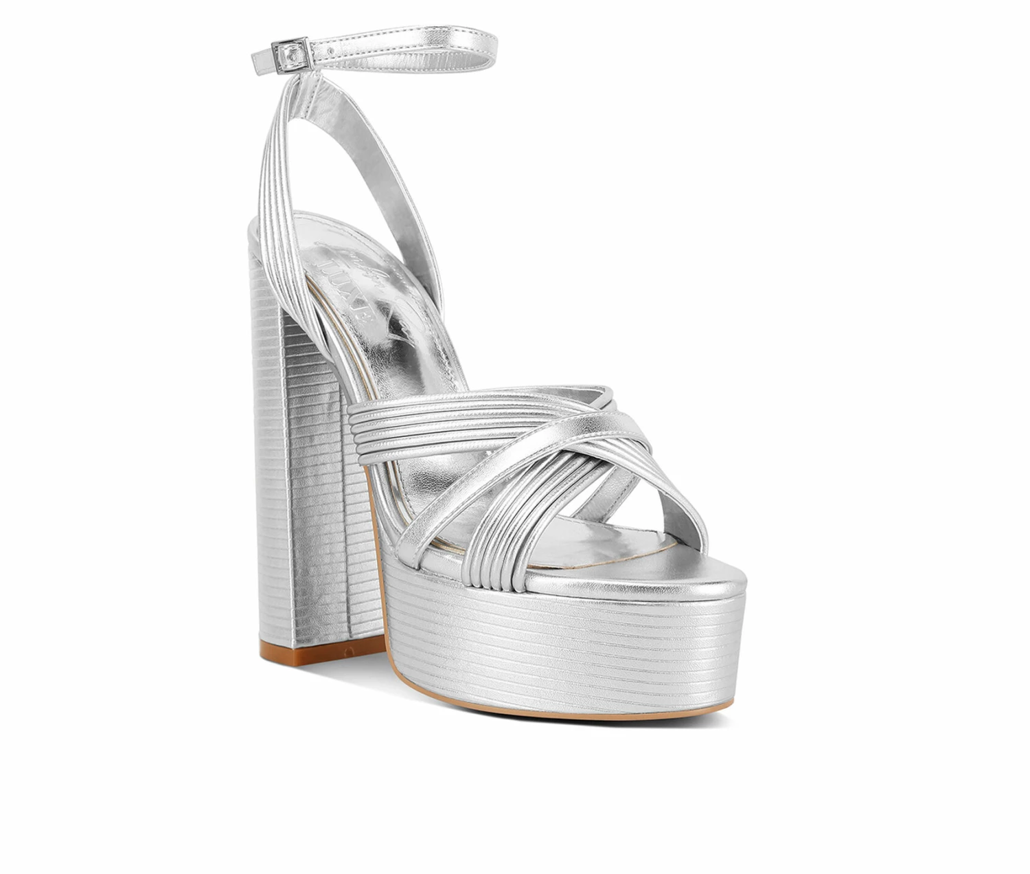 Women's London Rag Splendid Platform Dress Sandals 2 Women's London Rag Splendid Platform Dress Sandals - Image 2
